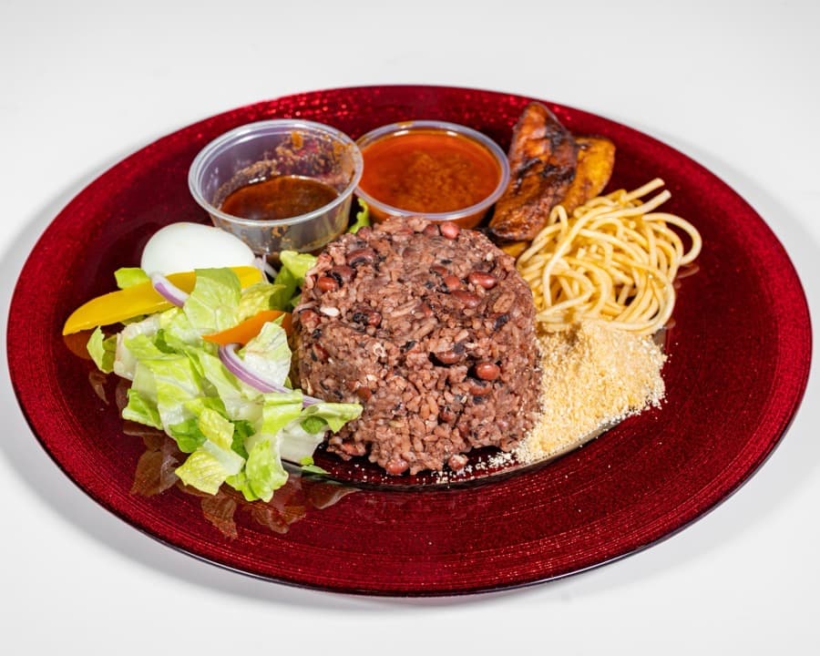 Goat Waakye